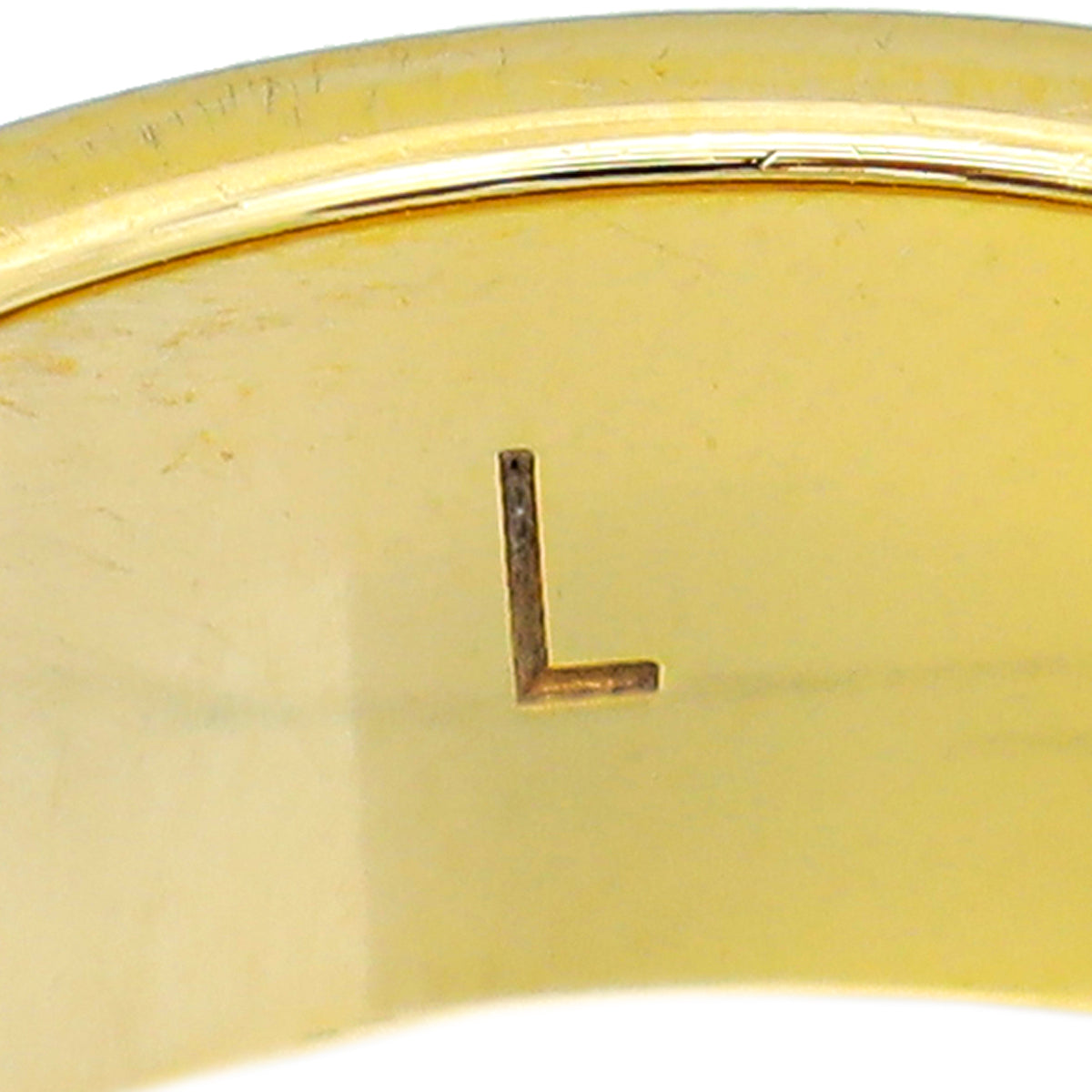Fendi Gold FF Large Ring