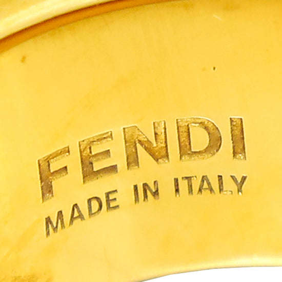 Fendi Black Forever Fendi Medium Ring 53