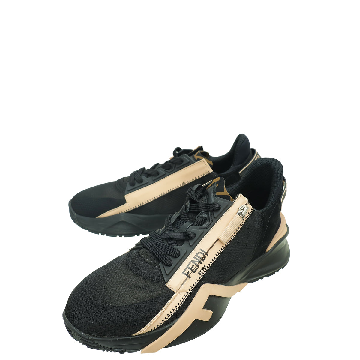 Fendi Bicolor Flow Low Top Sneaker 38-Fendi-THE CLOSET