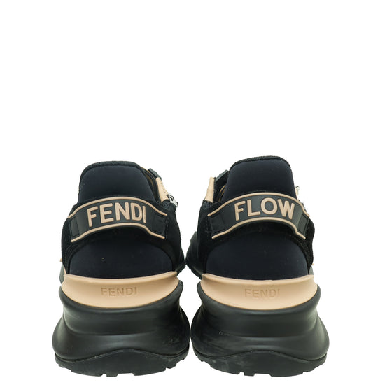 Fendi Bicolor Flow Low Top Sneaker 38