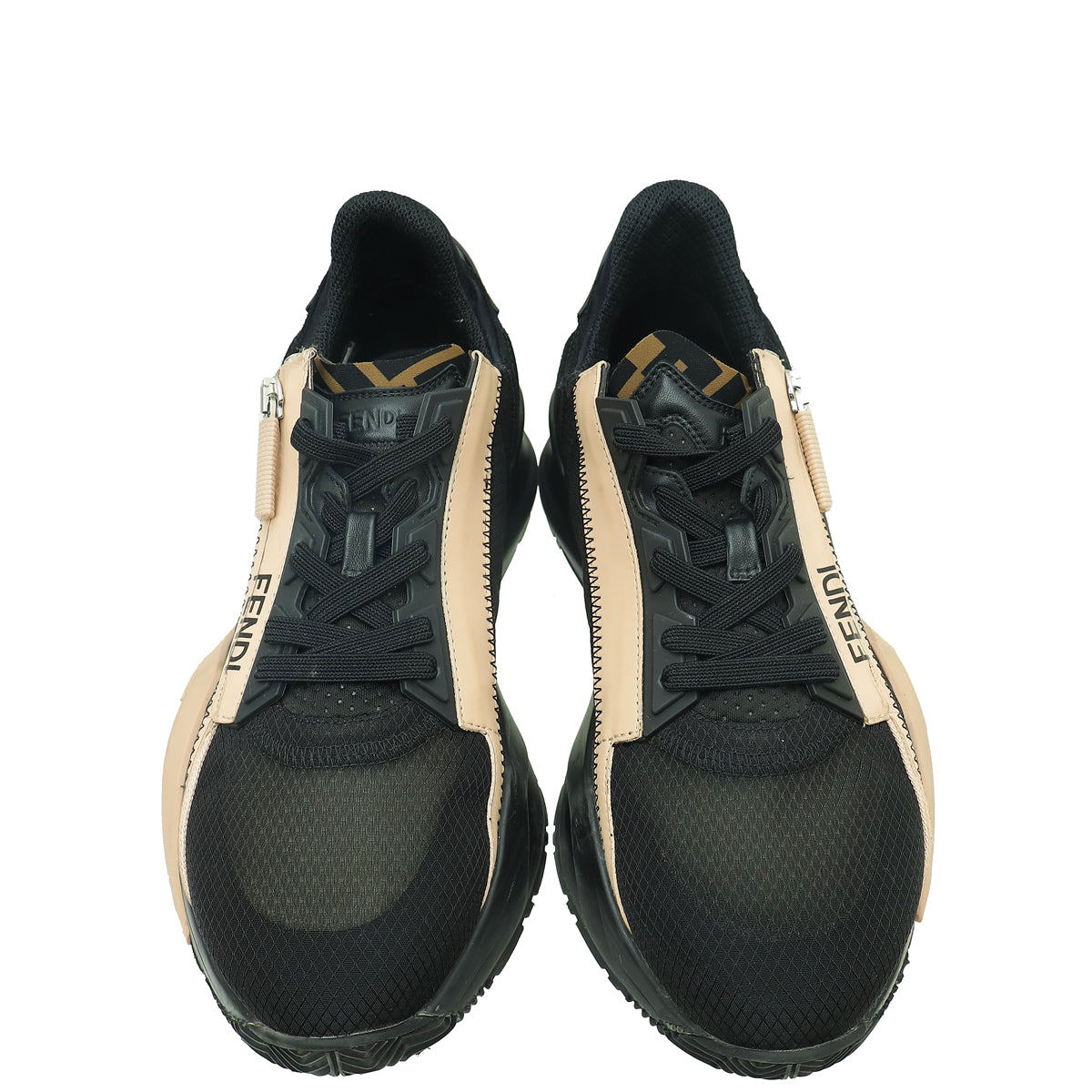 Fendi Bicolor Flow Low Top Sneaker 38