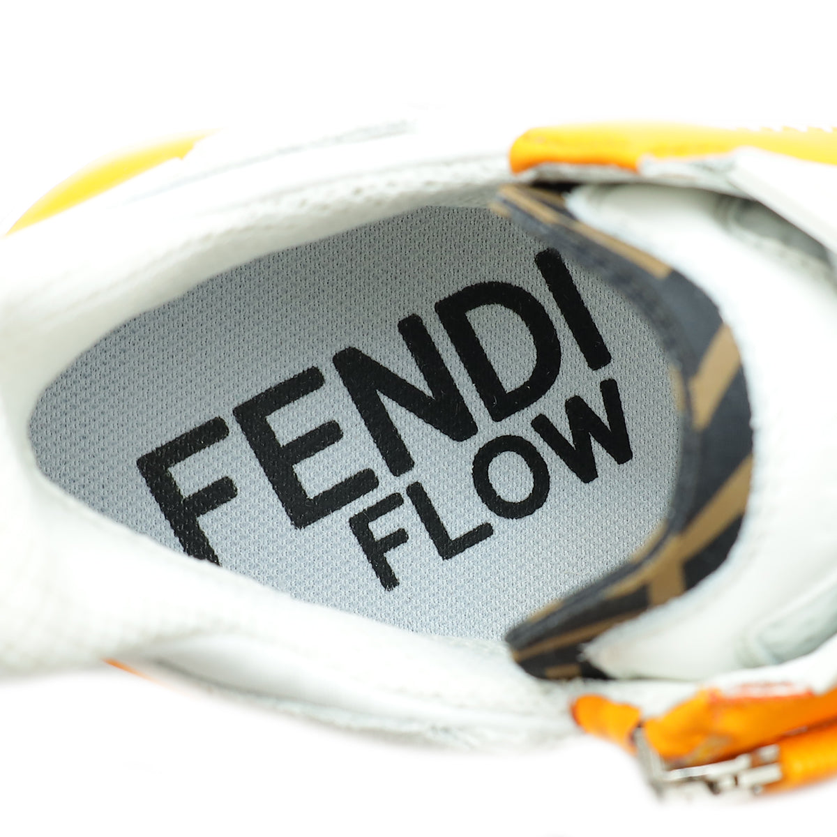 Fendi Bicolor Mesh Suede Flow Sneaker 36.5