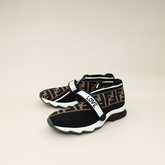 Fendi Tricolor Love Rockoko Sneakers 37