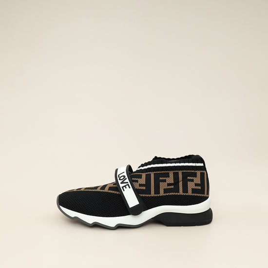 Fendi Tricolor Love Rockoko Sneakers 37-Fendi-THE CLOSET