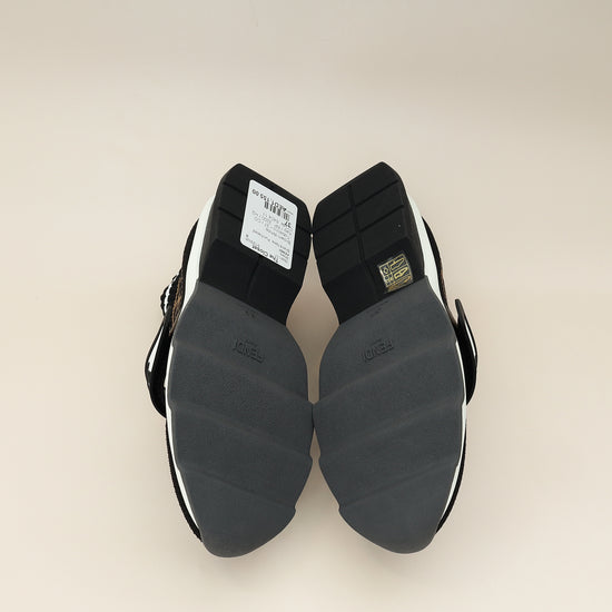 Fendi Tricolor Love Rockoko Sneakers 37-Fendi-THE CLOSET