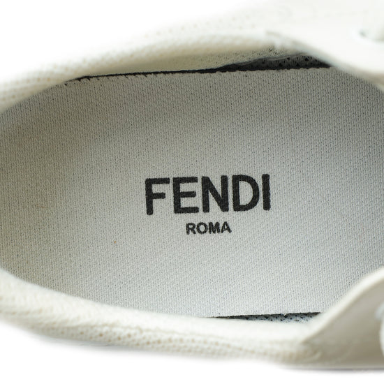 Fendi Bicolor Force Low Top Sneakers 36