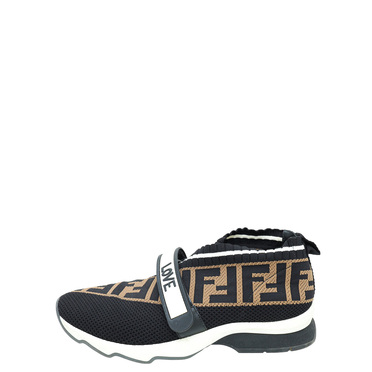 Fendi Tricolor Love Rockoko Sneakers 37-Fendi-THE CLOSET