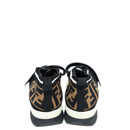 Fendi Tricolor Love Rockoko Sneakers 37