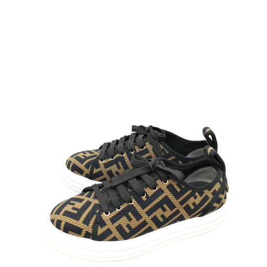 Fendi Bicolor All Over FF Sneaker 37