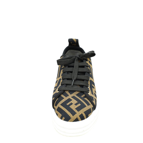 Fendi Bicolor All Over FF Sneaker 37