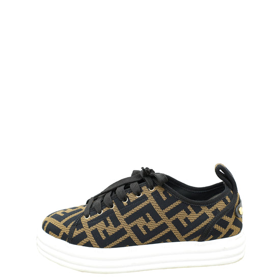 Fendi Bicolor All Over FF Sneaker 37