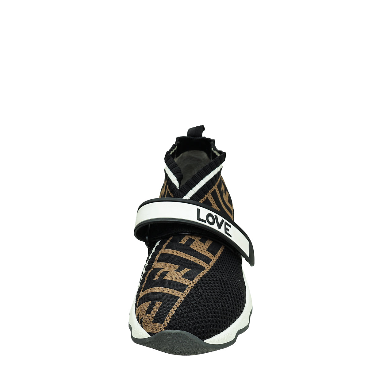 Fendi Tricolor Love Rockoko Sneakers 35-Fendi-THE CLOSET