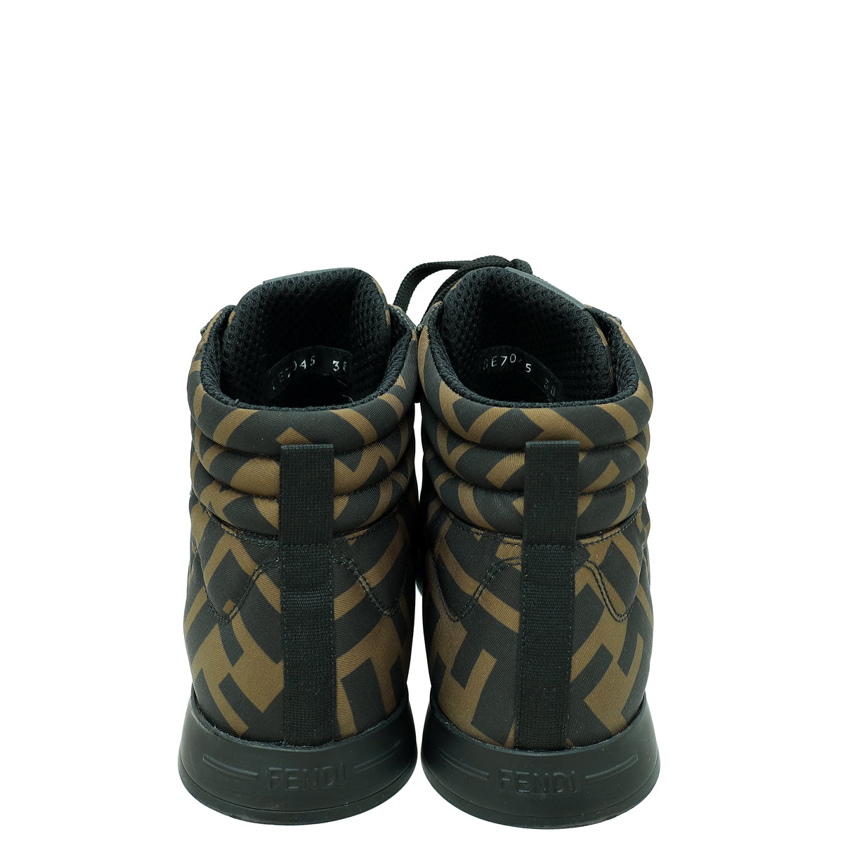 Fendi Bicolor FF Freedom Ankle Sneaker 38