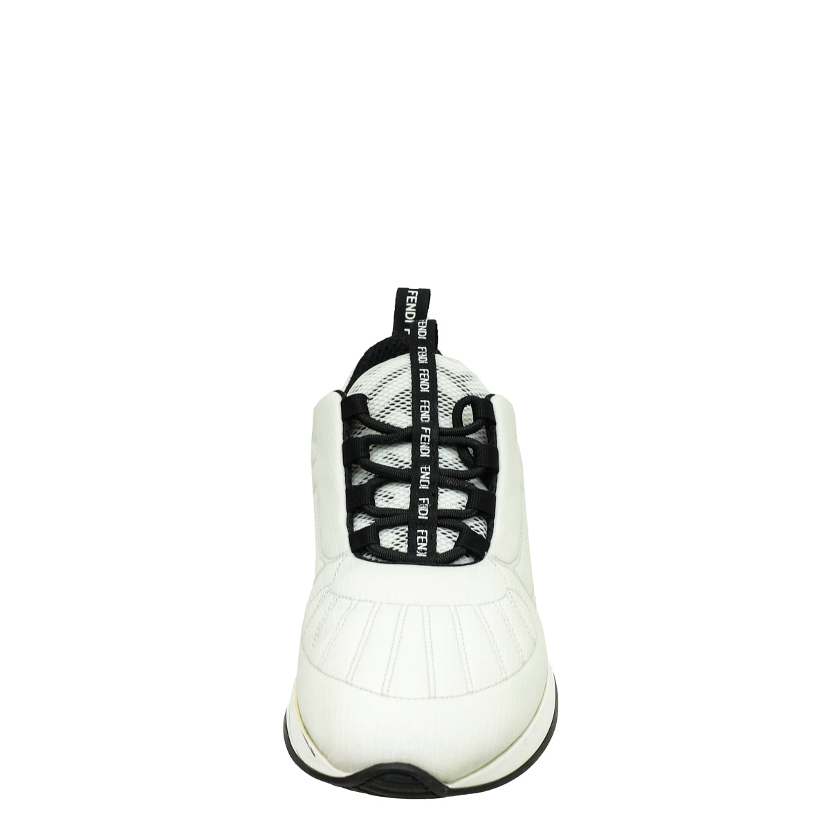 Fendi Bicolor Nylon FFreedom Sneakers 38
