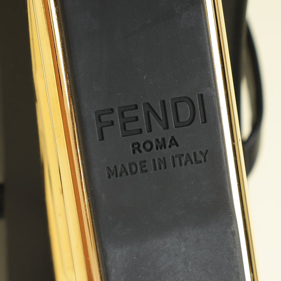 Fendi Black First Slide Mules 39.5