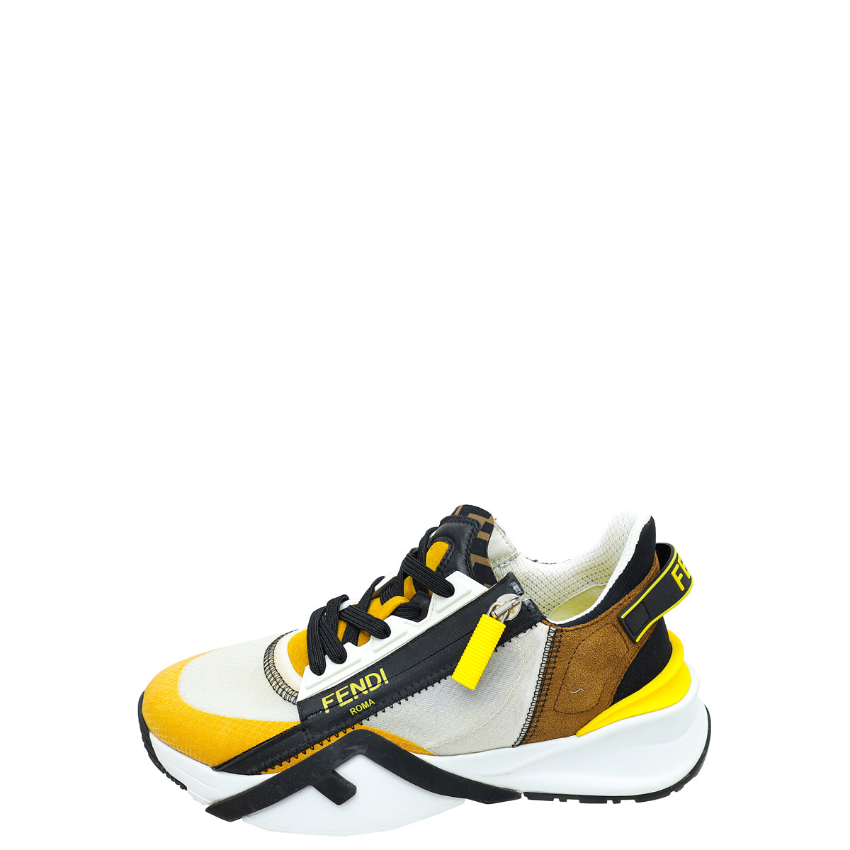 Fendi Multicolor "Flow" Sneakers 37.5