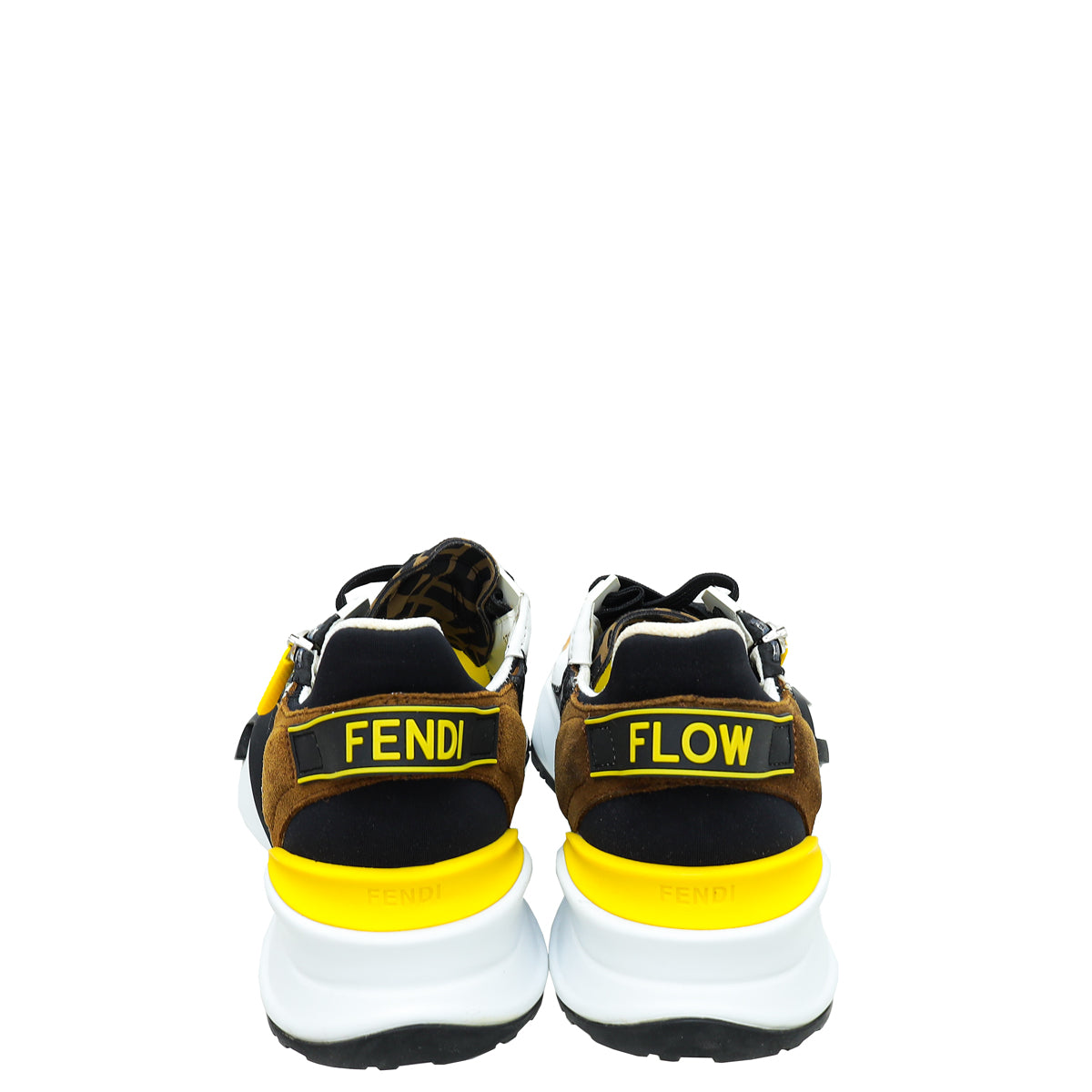 Fendi Multicolor "Flow" Sneakers 37.5