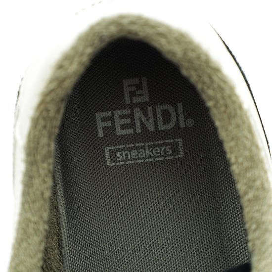 Fendi Tricolor Match Low Top Sneakers 9
