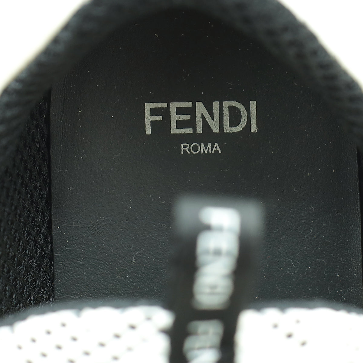 Fendi Bicolor Nylon FFreedom Sneakers 37
