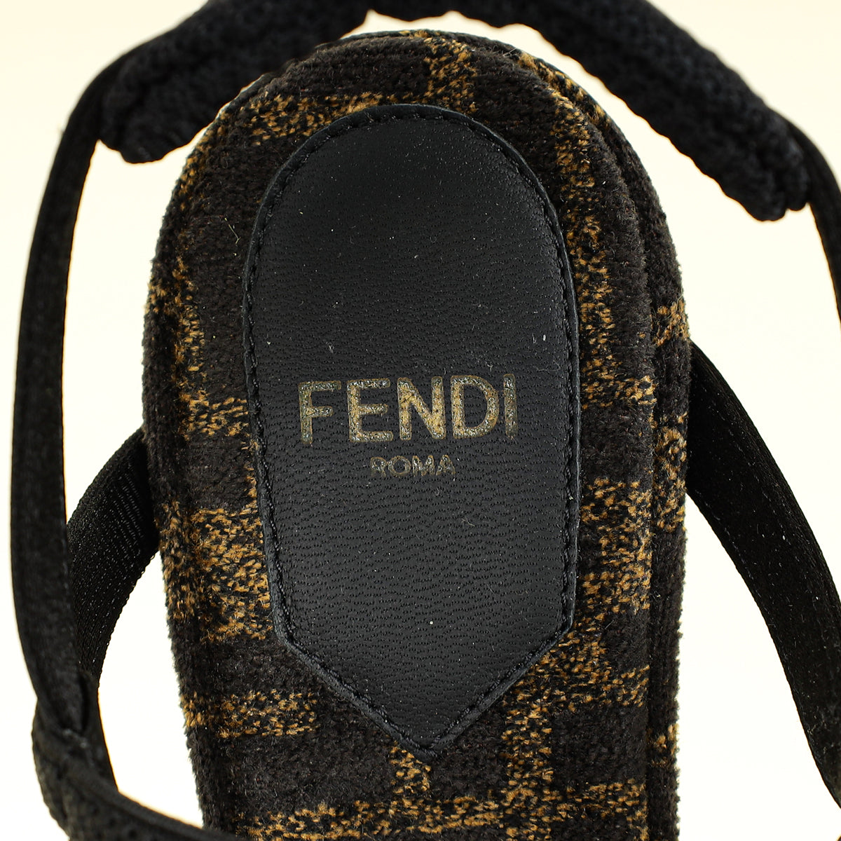 Fendi Bicolor Colibrì Lite High-Heeled Slingback Pump 38