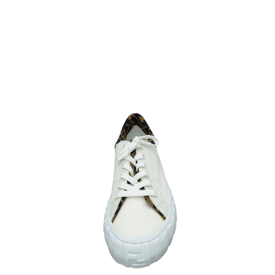 Fendi Bicolor Force Low Top Sneakers 39.5