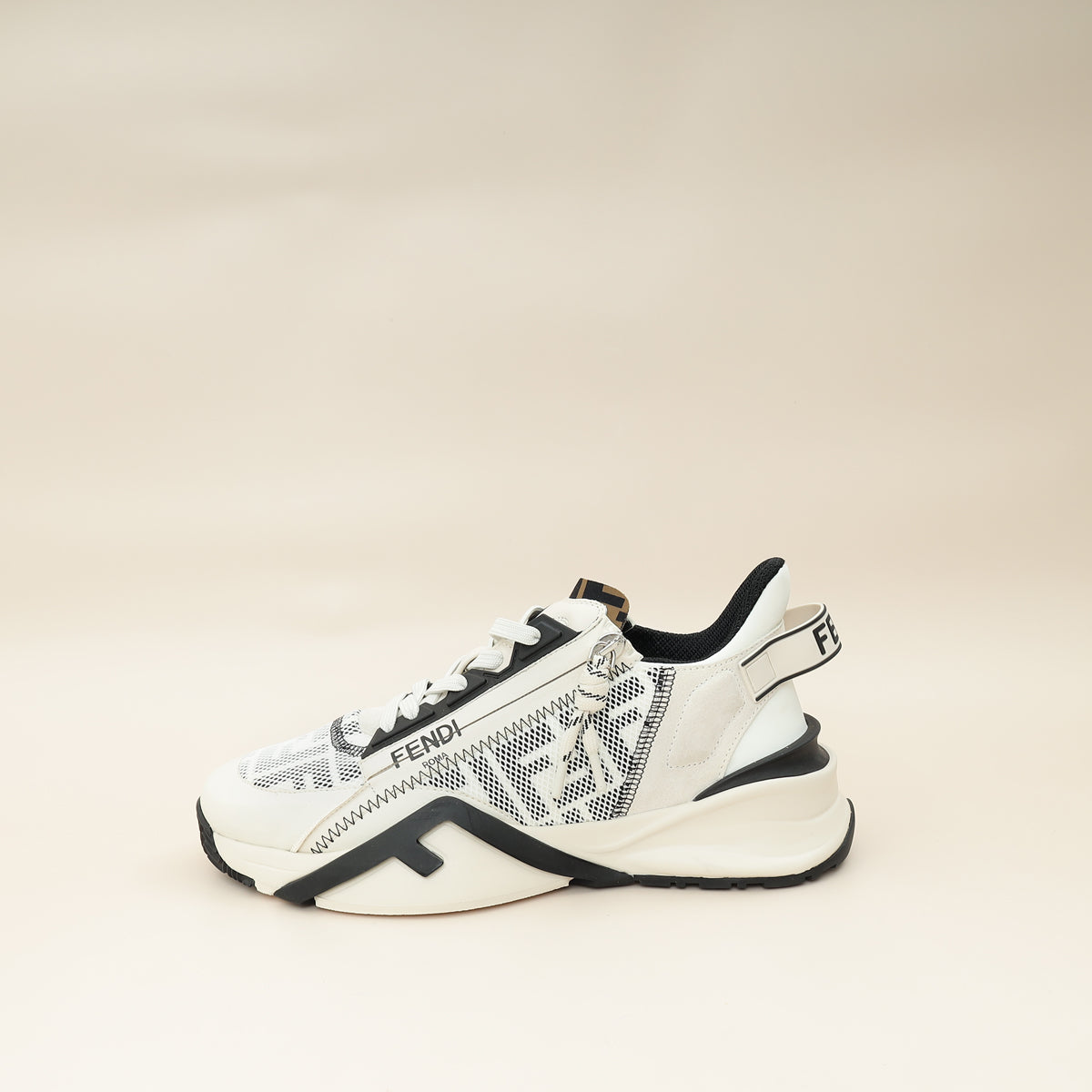 Fendi Bicolor Flow Sneakers 39-Fendi-THE CLOSET