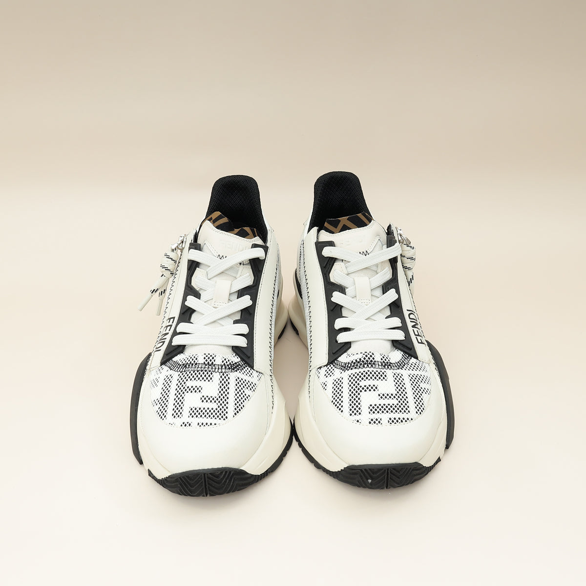 Fendi Bicolor Flow Sneakers 39-Fendi-THE CLOSET