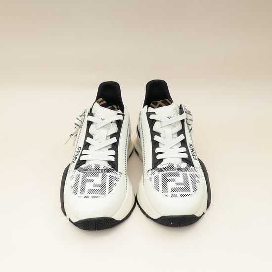 Fendi Bicolor Flow Sneakers 39-Fendi-THE CLOSET