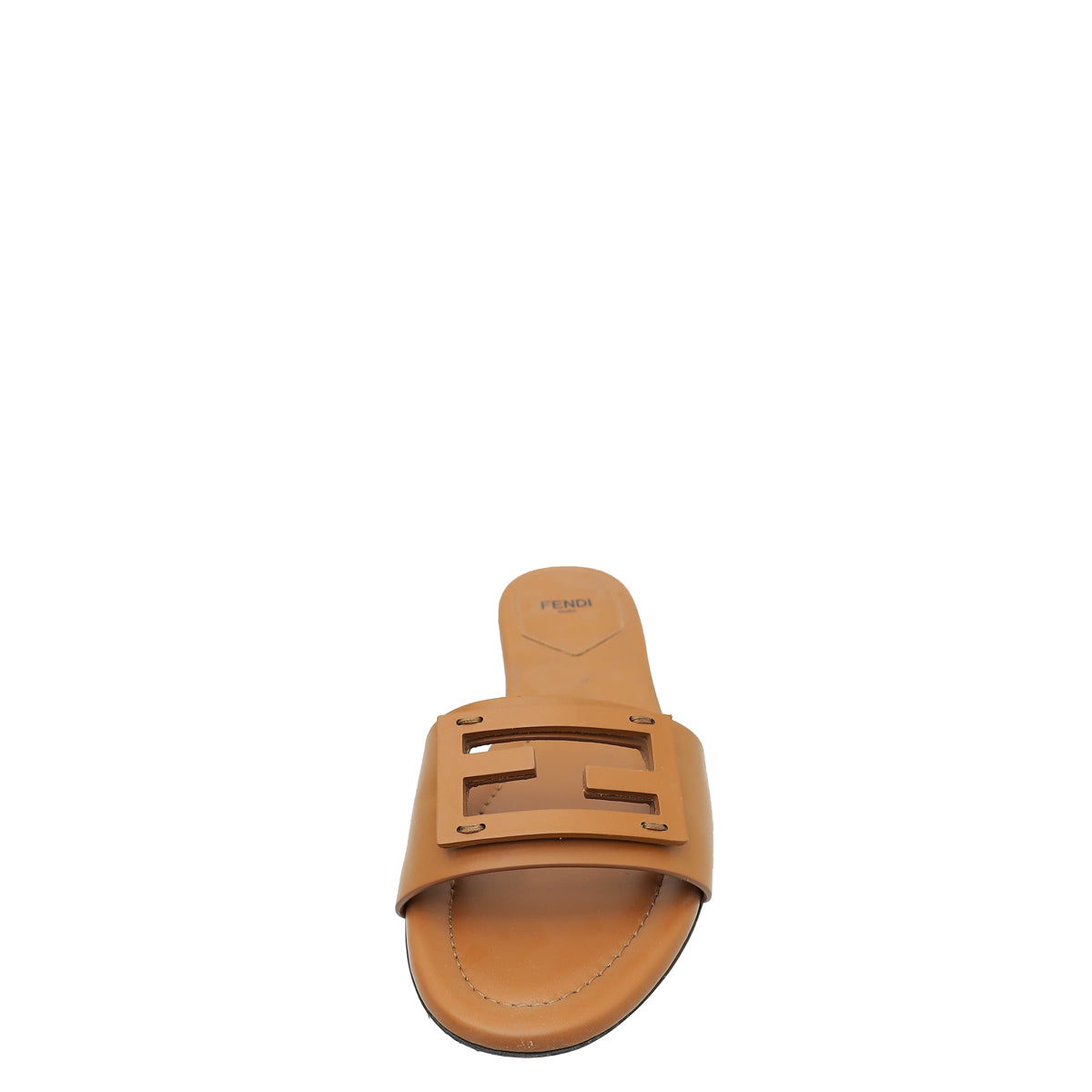 Fendi Tank FF Baguette Slides Flat Sandal 40-Fendi-THE CLOSET