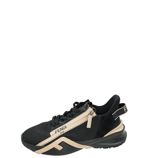 Fendi Bicolor Flow Mesh Sneakers 40-Fendi-THE CLOSET