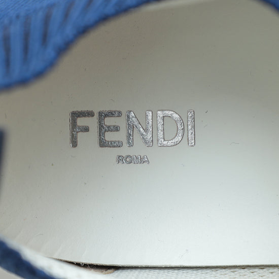 Fendi Multicolor Logo Stretch Knit Sneaker 5