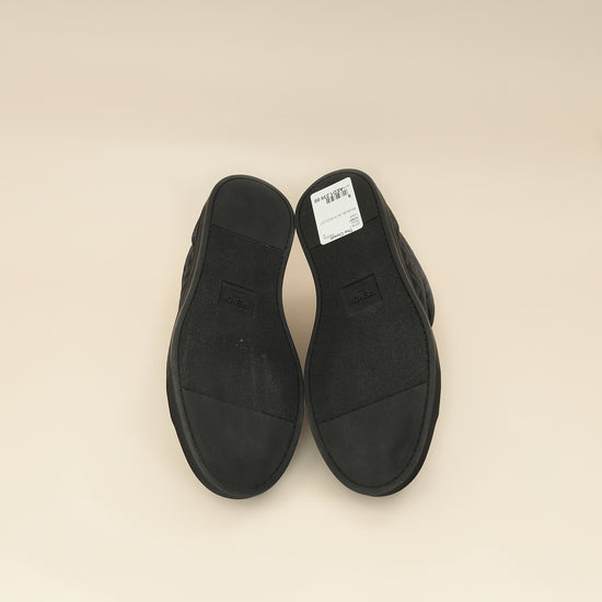 Fendi Black FF Tech Fabric Sneakers 6-Fendi-THE CLOSET