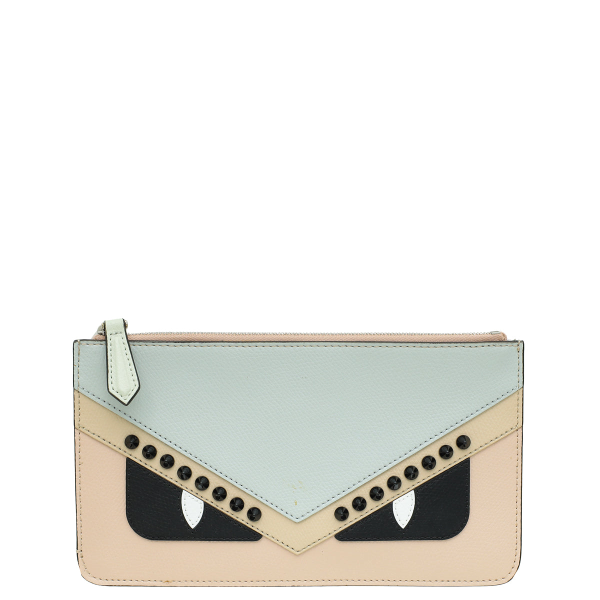 Fendi Multicolor Monster Eye Zip Pouch-Fendi-THE CLOSET