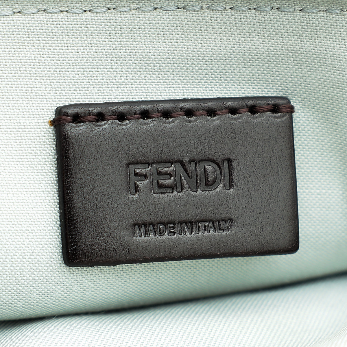 Fendi Multicolor Monster Eye Zip Pouch