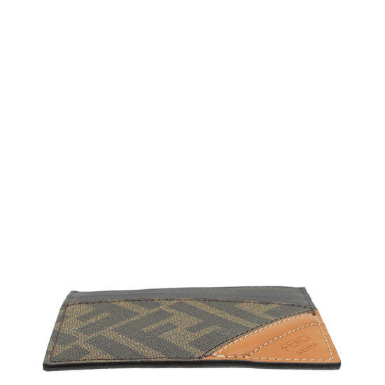 Fendi Brown Business Card Holder