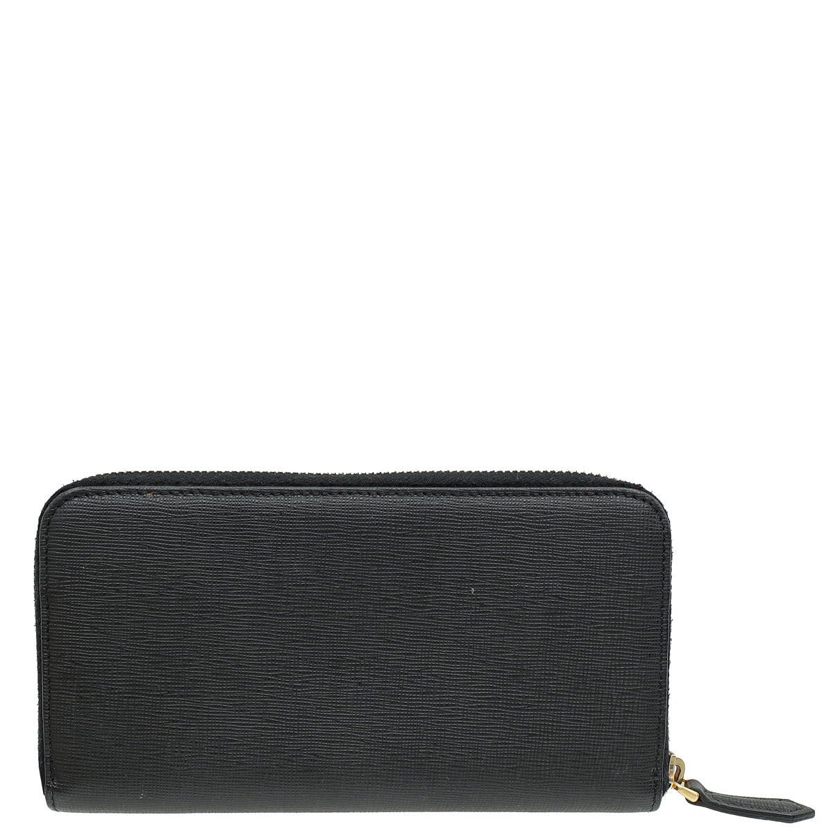 Fendi Black Vitello Elite Zippy Wallet-Fendi-THE CLOSET