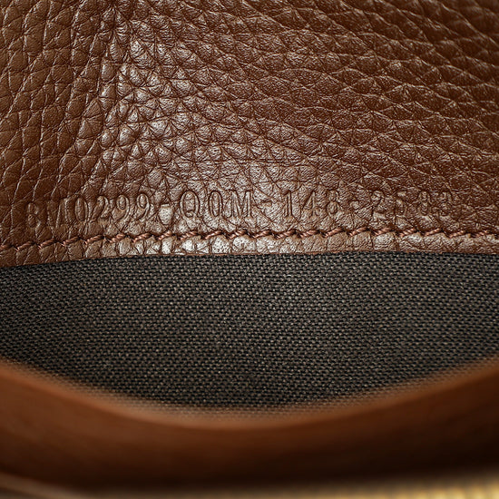 Fendi Tobacco Zucca Zip Around Long Wallet-Fendi-THE CLOSET