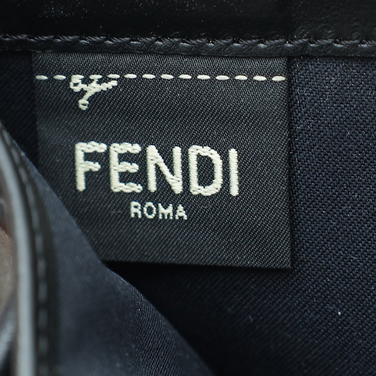 Fendi Black F is Fendi  Bifold Compact Wallet