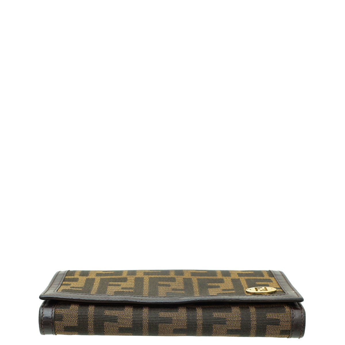 Fendi Tobacco Zucca Continental Wallet