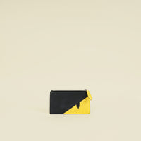 Fendi Bicolor Monster Bugs Eye Zipped Cardholder