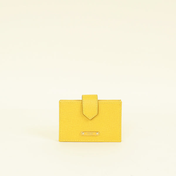Fendi Yellow Card Case – THE CLOSET