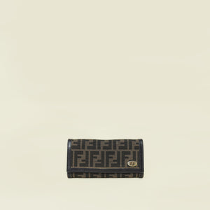 Fendi Tobacco Zucca Continental Wallet