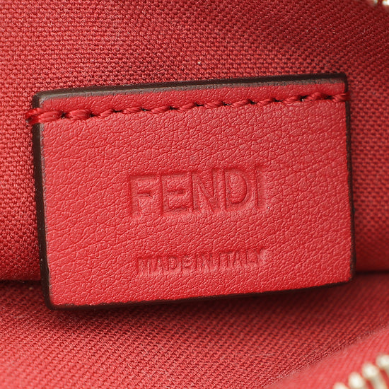 Fendi Tricolor Zipped Card Holder