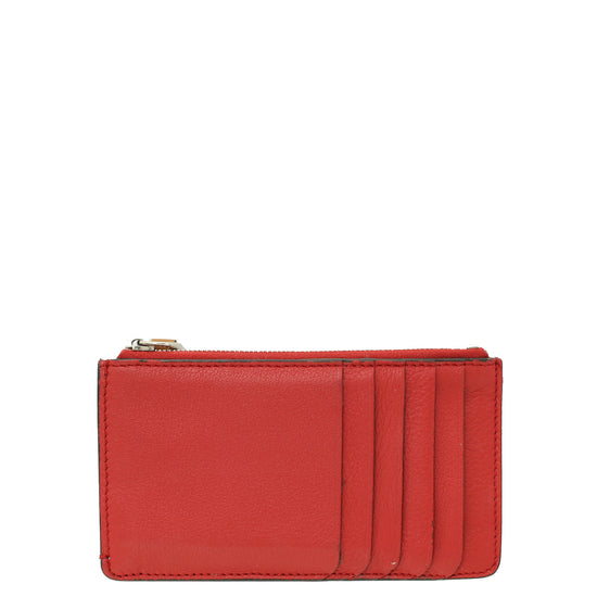 Fendi Tricolor Zipped Card Holder