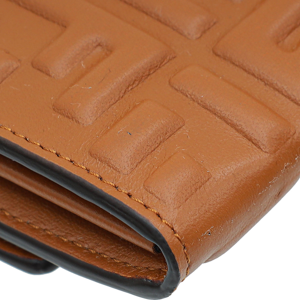 Fendi Caramel Baguette Continental Wallet on Chain-Fendi-THE CLOSET