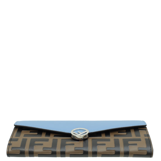 Fendi Tricolor F is Fendi Long Wallet-Fendi-THE CLOSET