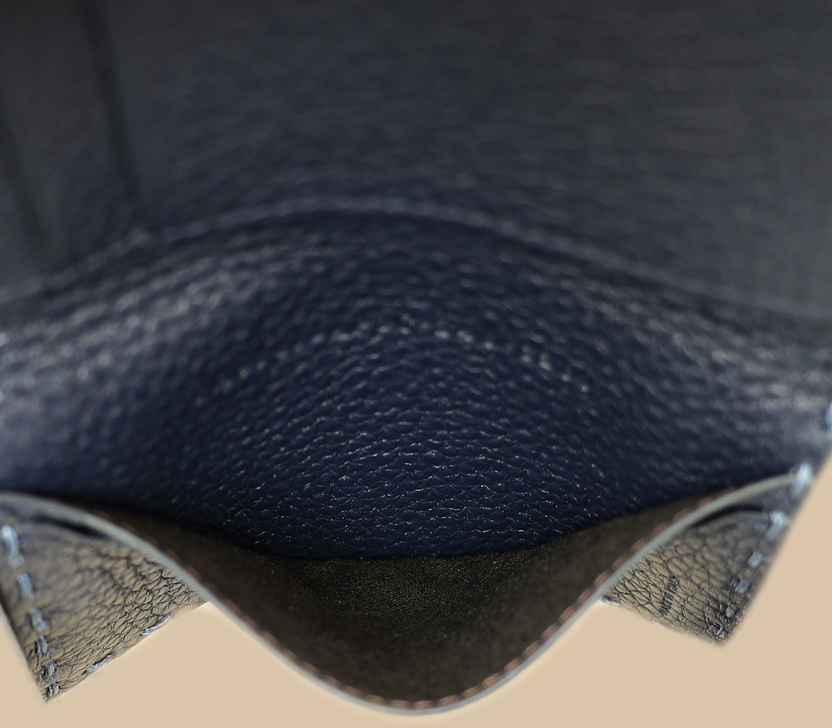 Fendi Myrtle Blue Selleria Card Holder-Fendi-THE CLOSET