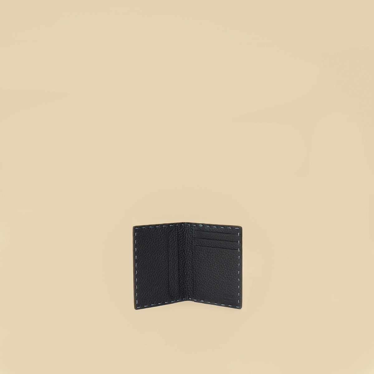 Fendi Myrtle Blue Selleria Card Holder-Fendi-THE CLOSET