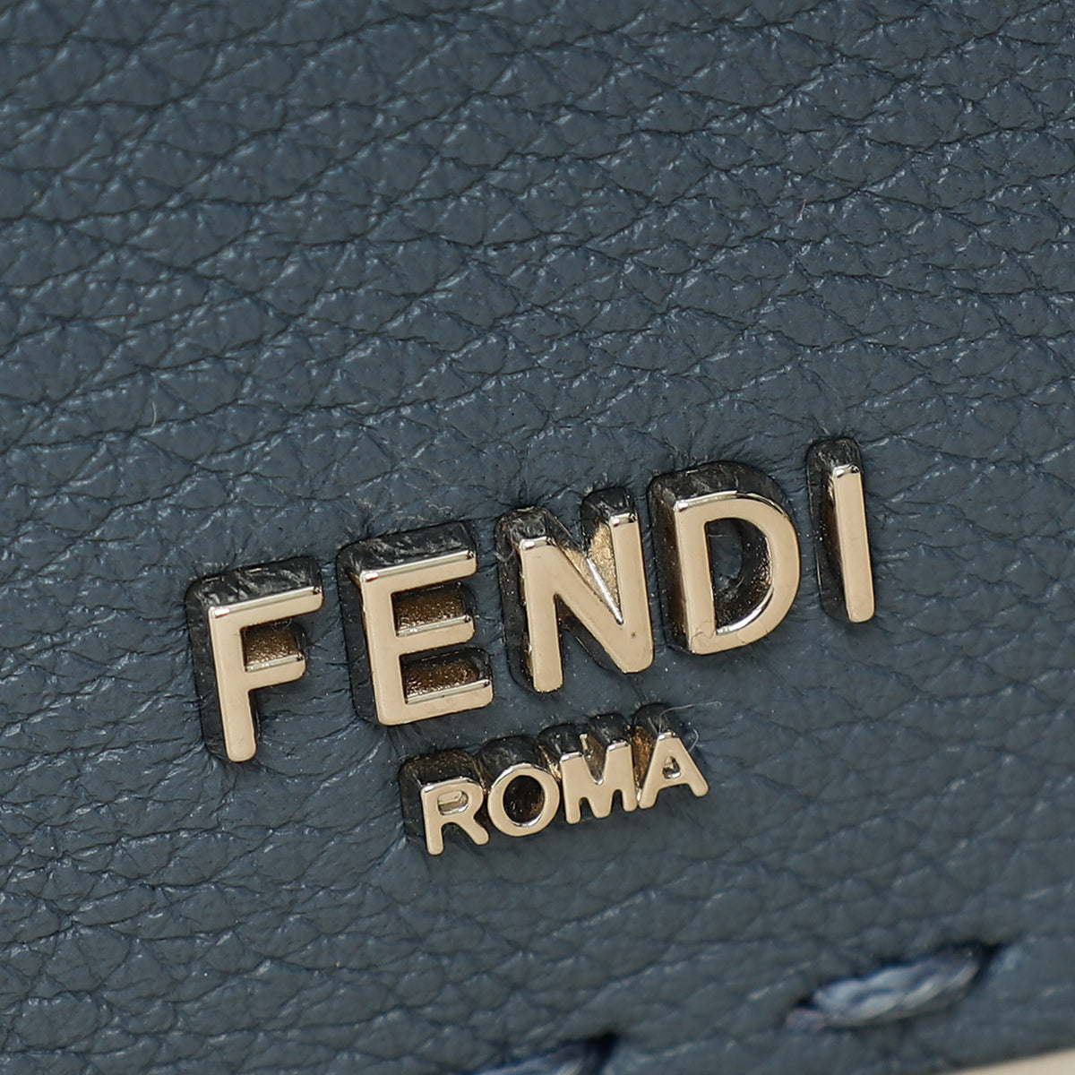 Fendi Myrtle Blue Selleria Card Holder-Fendi-THE CLOSET