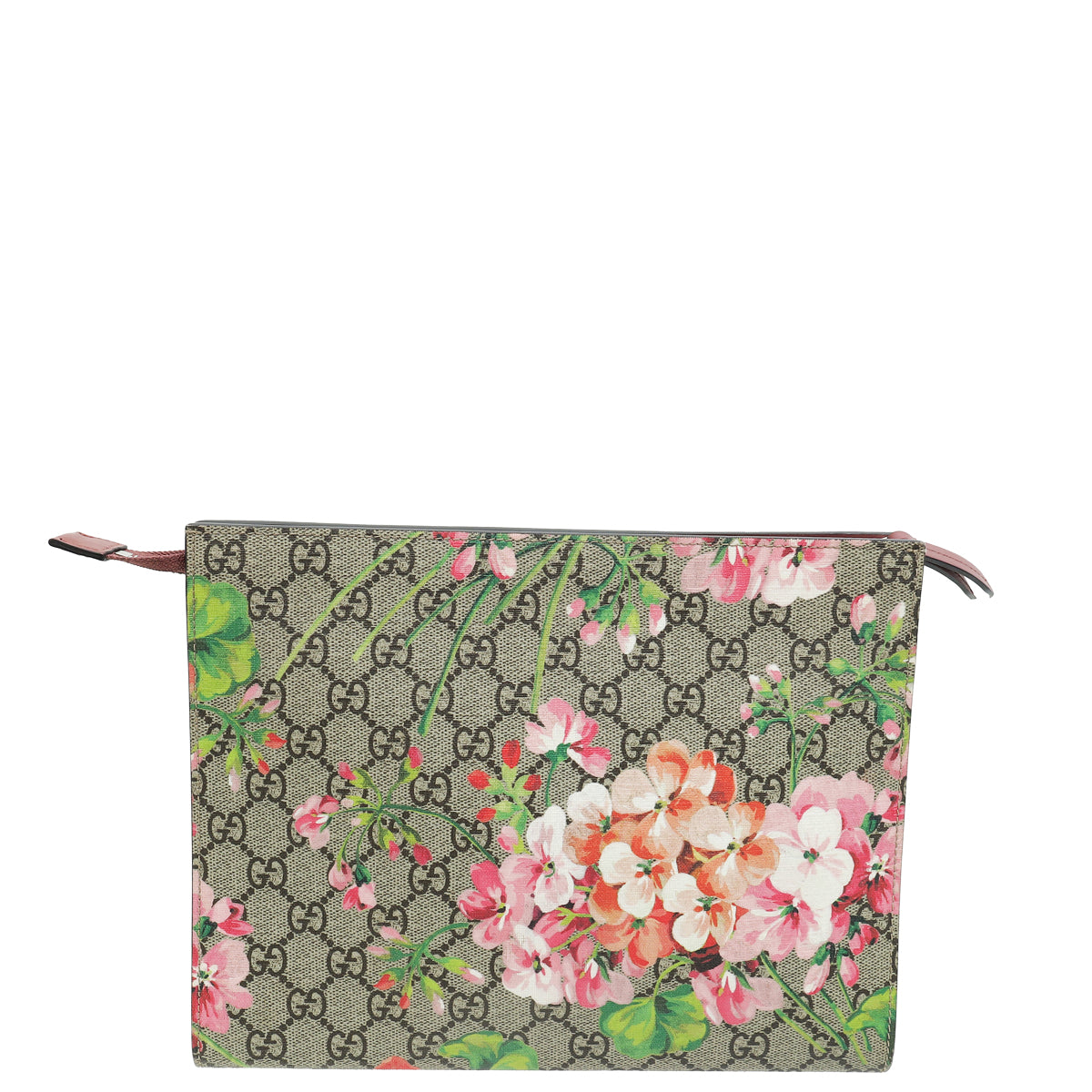 Gucci Multicolor GG Supreme Blooms Large Cosmetic Case